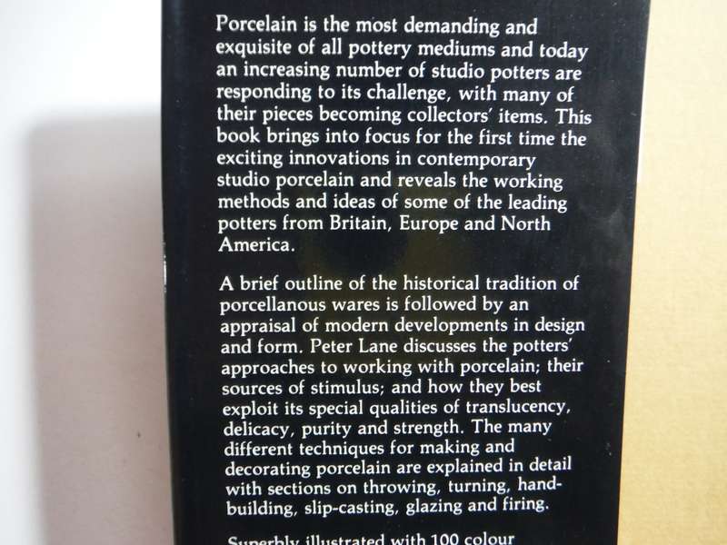 Studio Porcelain - Hardcover - Peter Lane