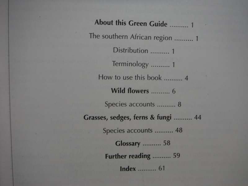 Southern African Green Guide : Flowers, Grasses, Ferns and Fungi - Paperback - Elsa Pooley