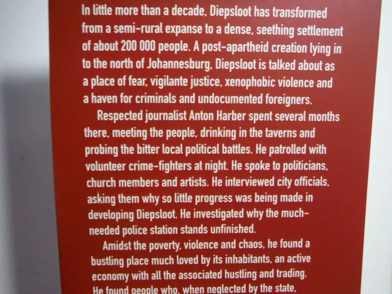 Diepsloot - Paperback - Anton Harber
