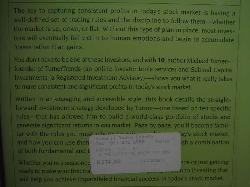 The Essential Rules for Beating the Market - Hardcover - Michael Turner