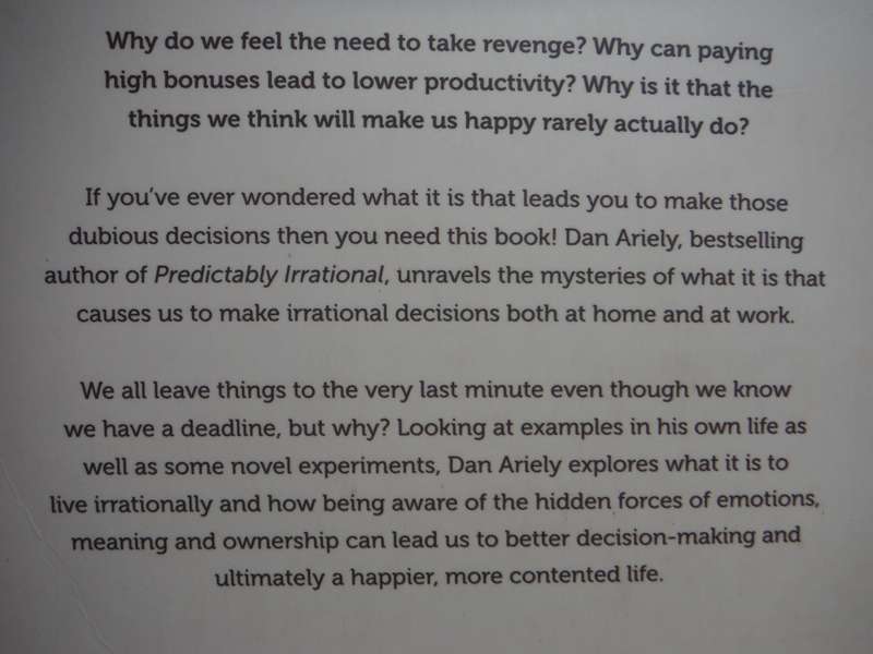 The Upside of Irrationality - Paperback - Dan Ariely