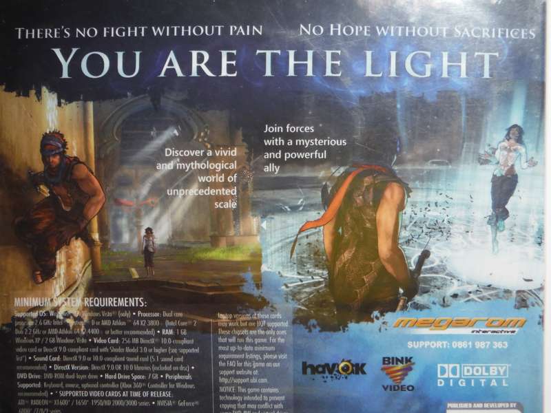 Prince of Persia - PC DVD-ROM - New and Sealed