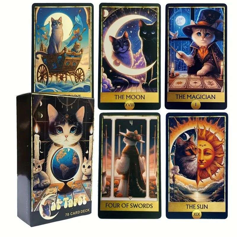 Cat Tarot - 78 Card Tarot Deck
