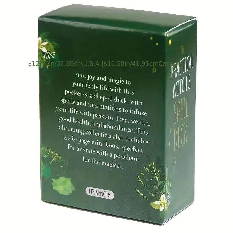 The Practical Witch's Spell Deck : 100 Spells for Love, Happiness and Success