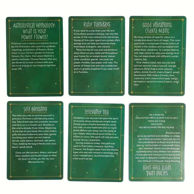 The Practical Witch's Spell Deck : 100 Spells for Love, Happiness and Success