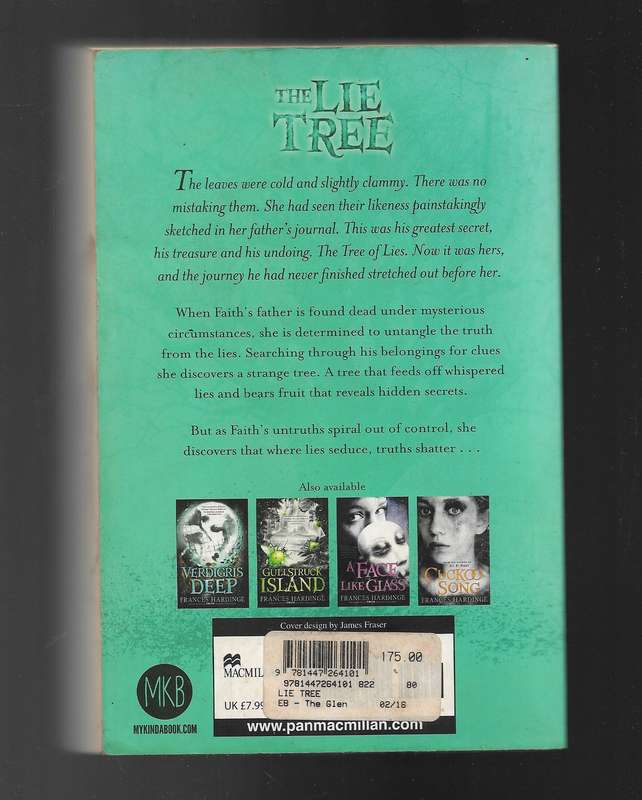 THE LIE TREE- FRANCES HARDINGE