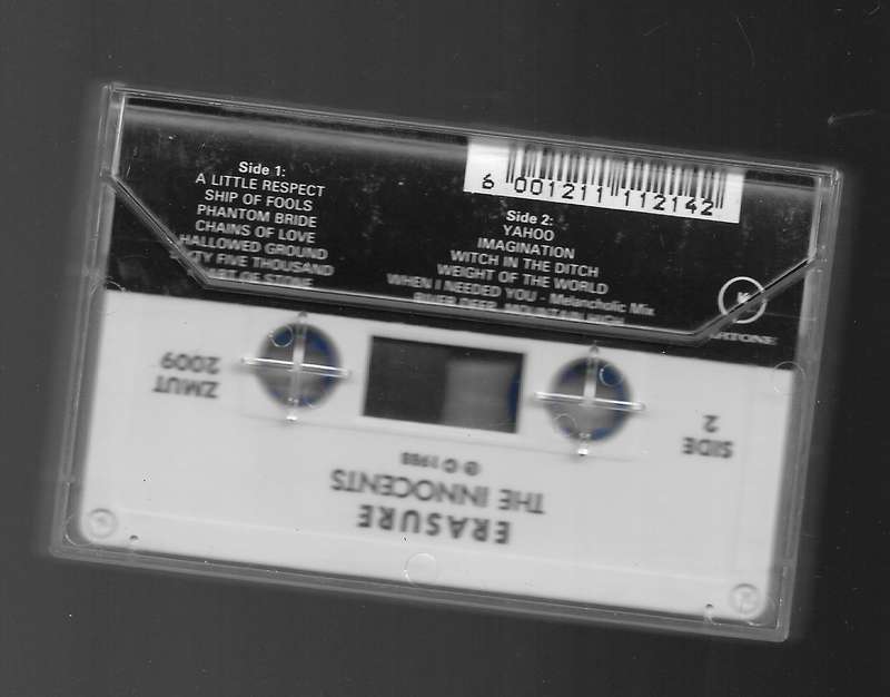 THE INNOCENTS- ERASURE (CASSETTE)