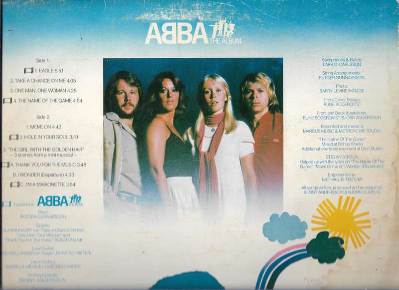 ABBA- THE ALBUM (LP VINYL)