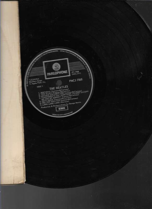 THE BEATLES (LP RECORD)