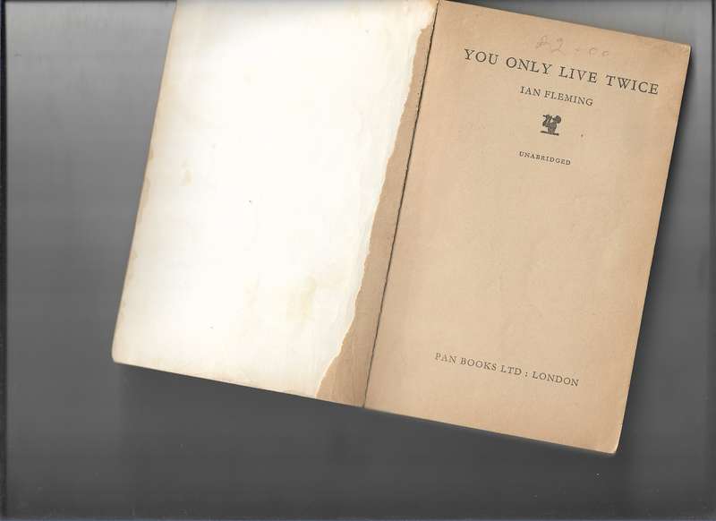 YOU ONLY LIVE TWICE- IAN FLEMING
