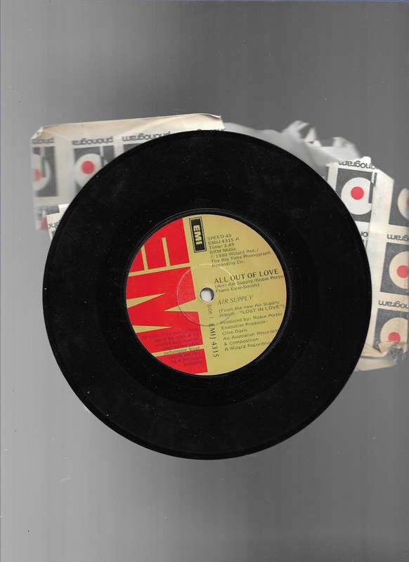 ALL OUT OF LOVE- AIR SUPPLY (SEVEN SINGLE)