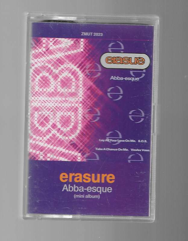 ERASURE- ABBA-ESQUE (CASETTE TAPE)