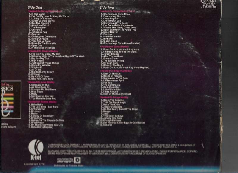 HOOKED ON SWING- THE KINGS OF SWING (LP VINYL)