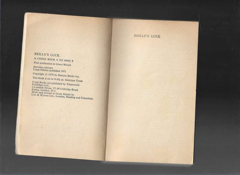 REILLY'S LUCK- LOUIS L'AMOUR