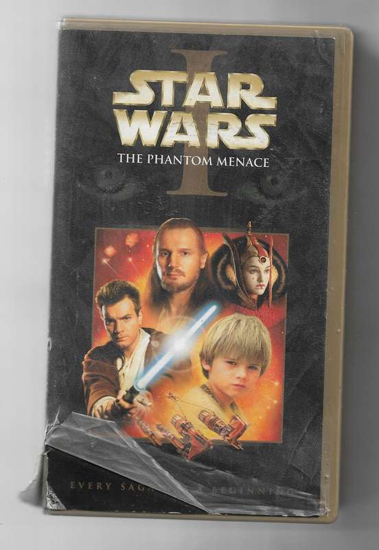 STAR WARS- THE PHANTOM MENACE (VHS)