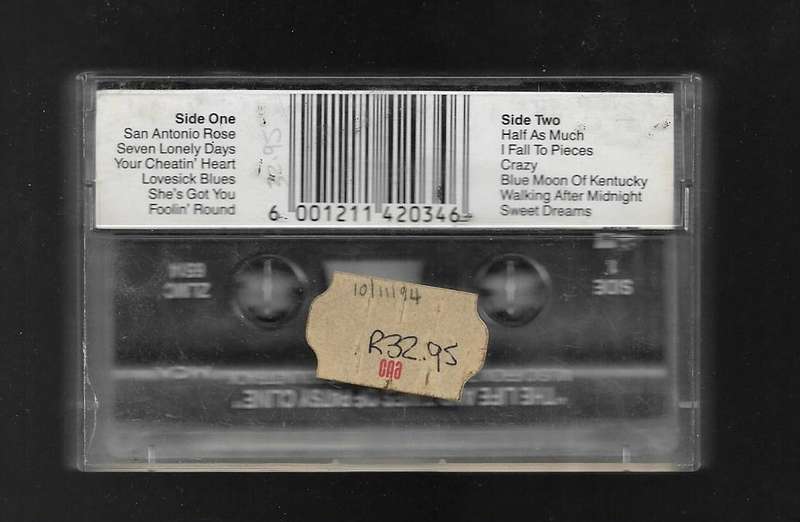 THE LIFE AND TIMES OF PATSY CLINE- MUSIC FROM THE MOTION PICTURE SWEET DREAMS (TAPE)