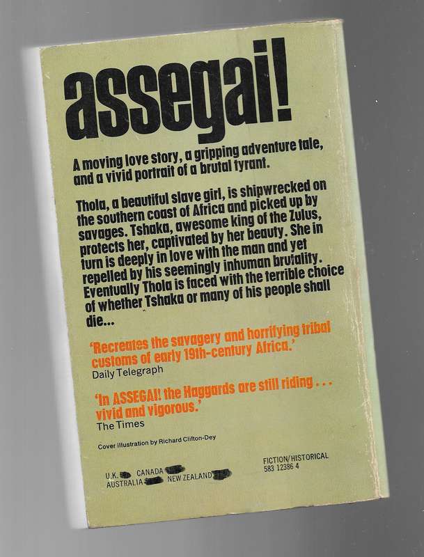ASSEGAI!- NICKIE MCMENEMY
