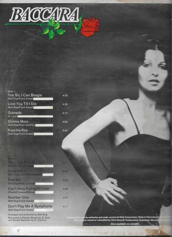 BACCARA (LP VINYL)