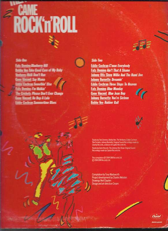 THEN CAME ROCK 'N ROLL- VARIOUS ARTISTS (LP VINYL)