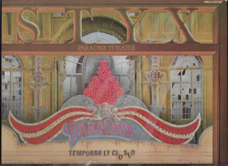 PARADISE THEATER- STYX (VINYL) (LASER ETCHED)