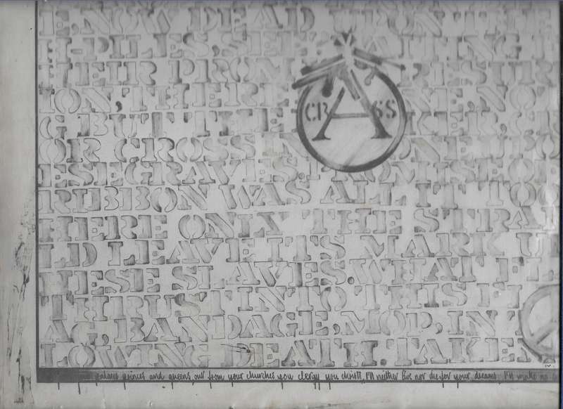 STATIONS OF THE CROSS- CRASS (LP RECORD)