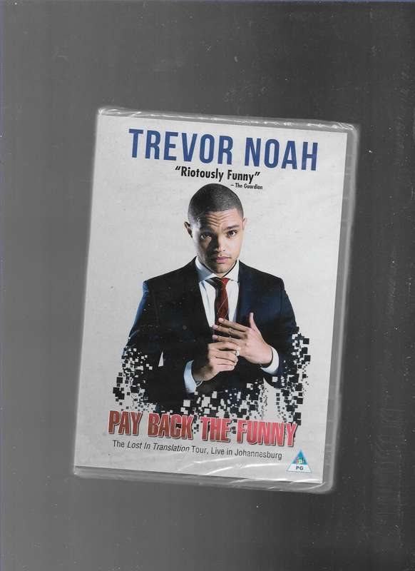PAY BACK THE FUNNY- TREVOR NOAH (dvd)