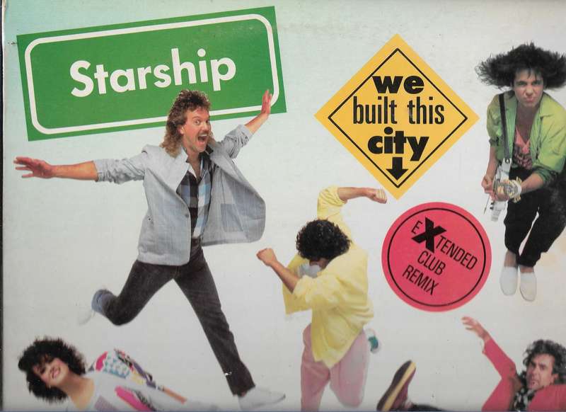 WE BUILT THIS CITY- STARSHIP- MAXI (LP VINYL)