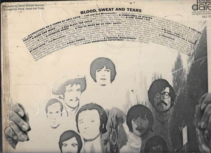 BLOOD SWEAT & TEARS (LP VINYL)