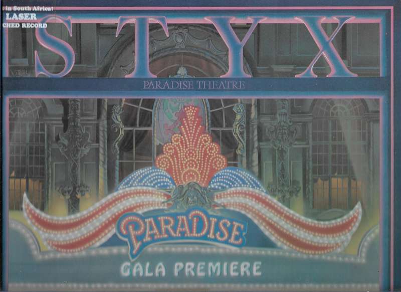 PARADISE THEATER- STYX (VINYL) (LASER ETCHED)