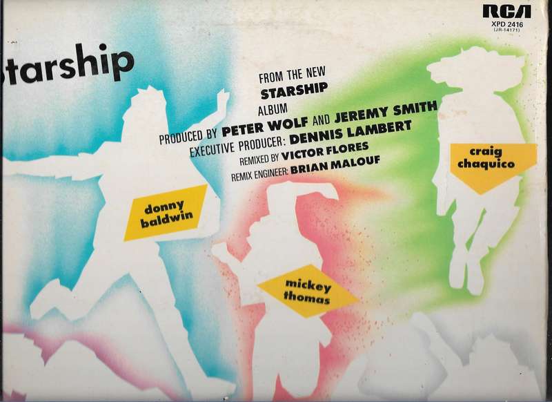WE BUILT THIS CITY- STARSHIP- MAXI (LP VINYL)