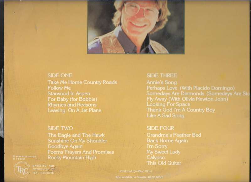 JOHN DENVER- THE VERY BEST OF (VINYL LP)