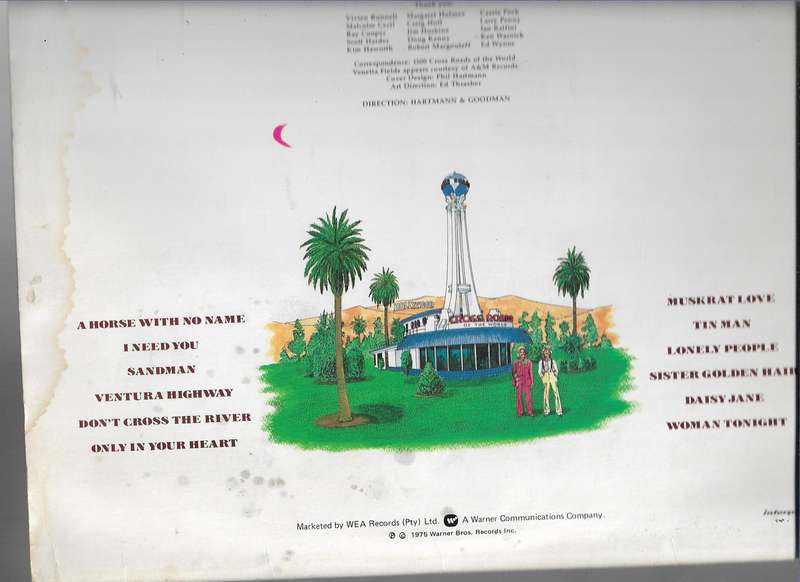 AMERICA'S- GREATEST HITS (LP VINYL)