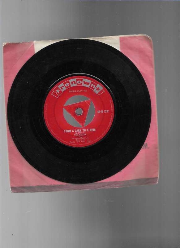 FROM A JACK TO A KING- NED MILLER (SEVEN SINGLE)