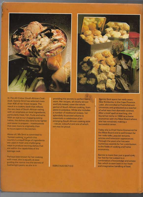 SOUTH AFRICAN COOKBOOK- SANNIE SMIT
