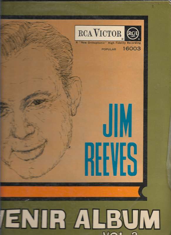 SOUVENIR ALBUM VOL 2- JIM REEVES (LP VINYL)