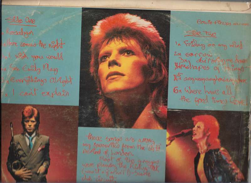 DAVID BOWIE- PINUPS (LP VINYL)