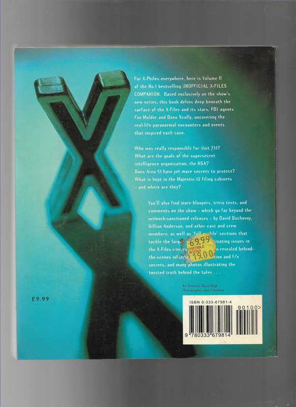 X- FILES COMPANION- N  E GENGE