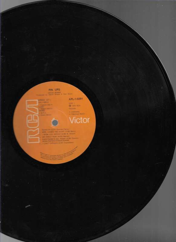 DAVID BOWIE- PINUPS (LP VINYL)