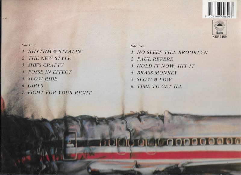 THE BEASTIE BOYS- LICENCED TO ILL (LP VINYL)