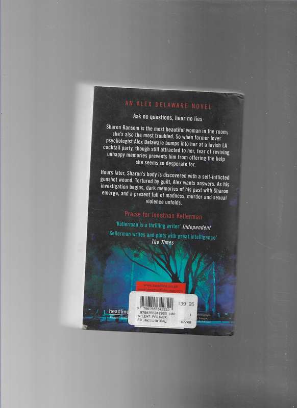 SILENT PARTNER- JONATHAN KELLERMAN
