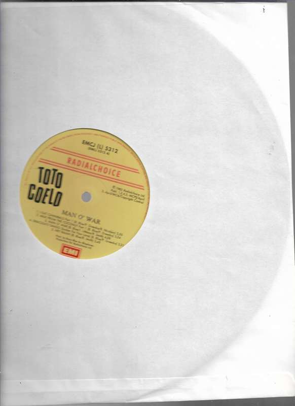 TOTO COELO- MAN O' WAR (LP VINYL)