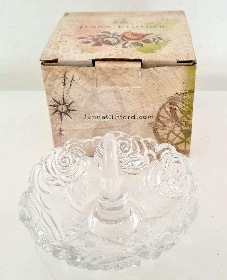 Crystal Ring Holder (trinket tray) (jewelry organiser)