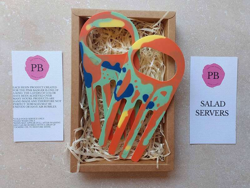 Resin Salad Servers