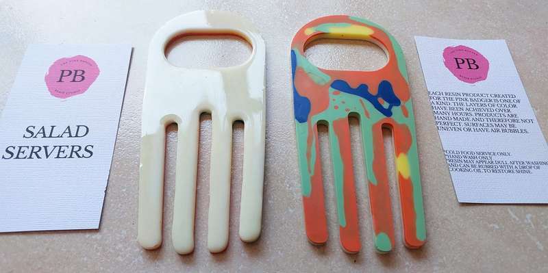 Resin Salad Servers