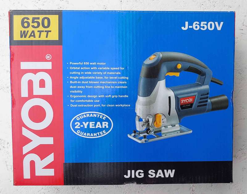 RYOBI 650W JIGSAW J-650V