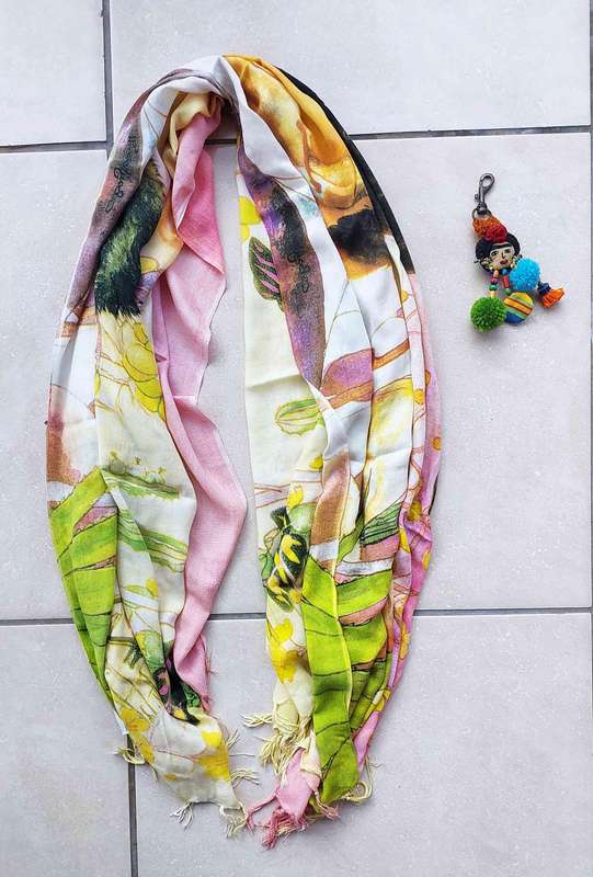 Frida Kahlo Scarf + Keyring