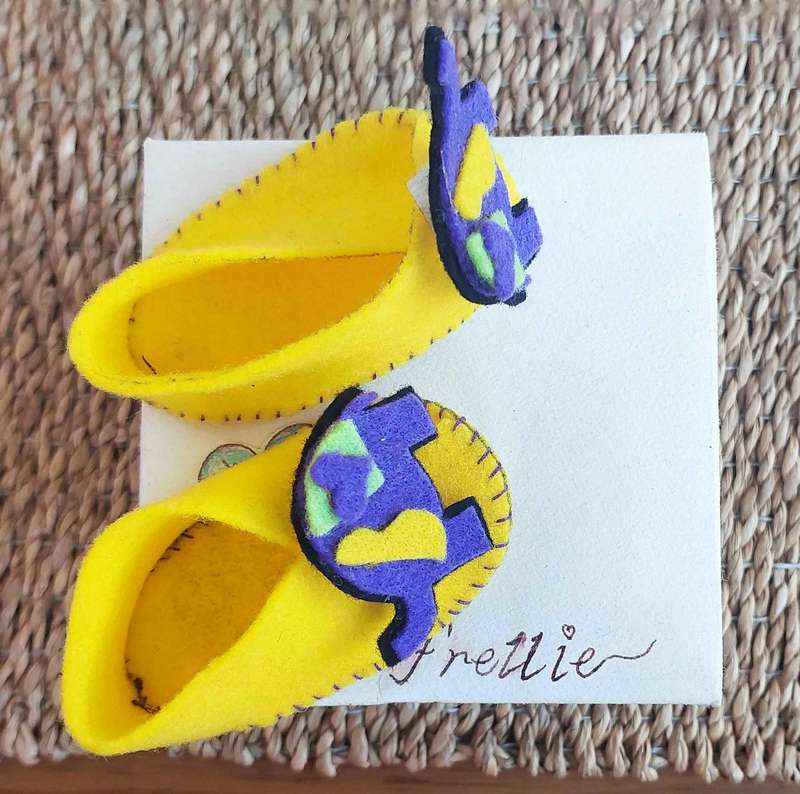 Novelty handmade newborn baby shoes