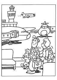 Airport (A visit to the) Coloring Book - Ebook