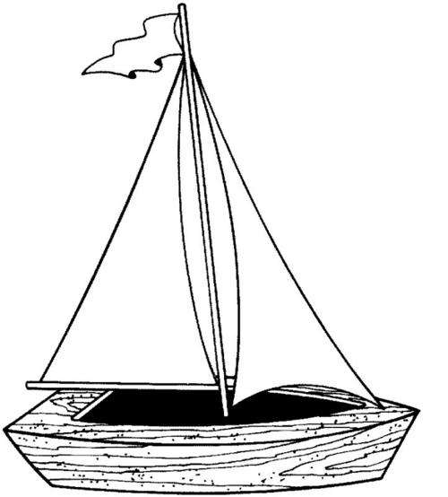 Boat (My Boat Toons) Coloring Book - Ebook