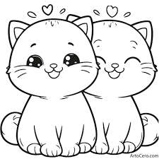 Cat Coloring Book - Vol.2 - Ebook